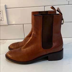 Cole Haan Waterproof Leather Booties w/ Nike Air